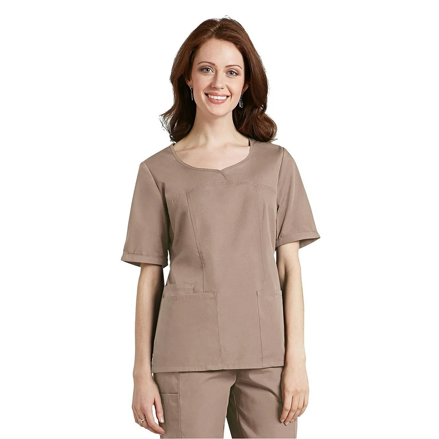 Adar Universal Sweetheart V-Neck Top