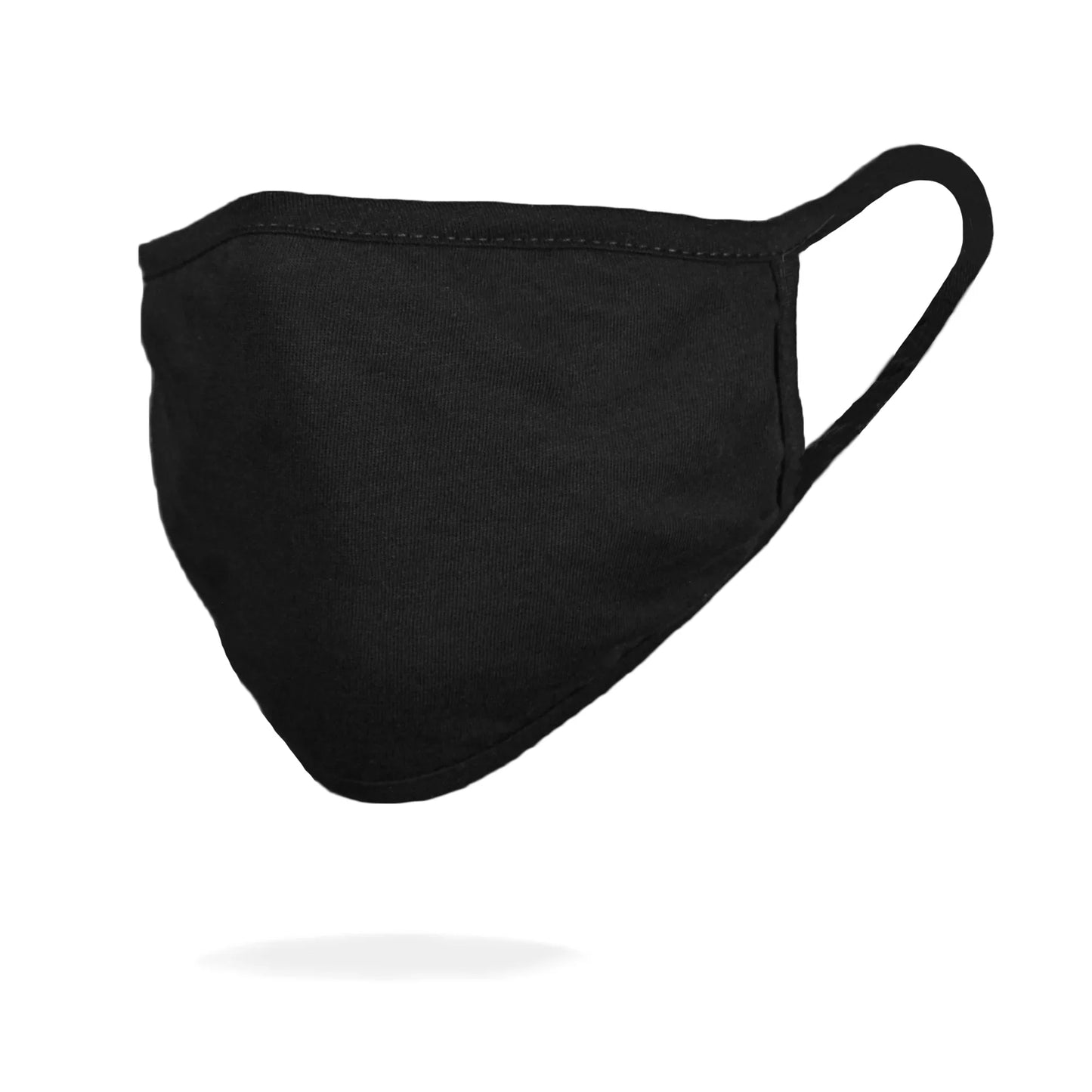 AllHeart Basics Elate Unisex Generic Tie Back Scrub Cap & Black Cloth Mask
