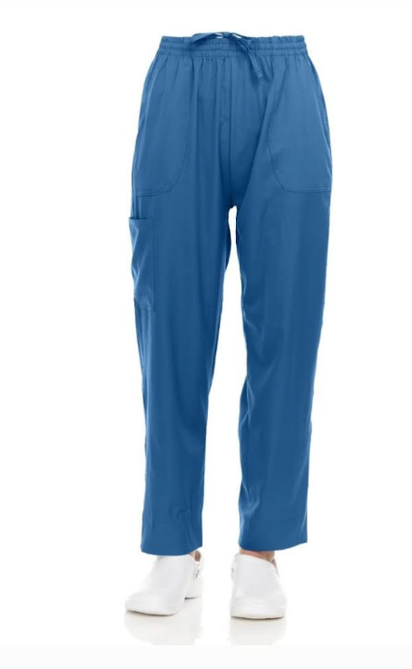 Pantalon cargo extensible unisexe à taille élastique Pepino Uniforms