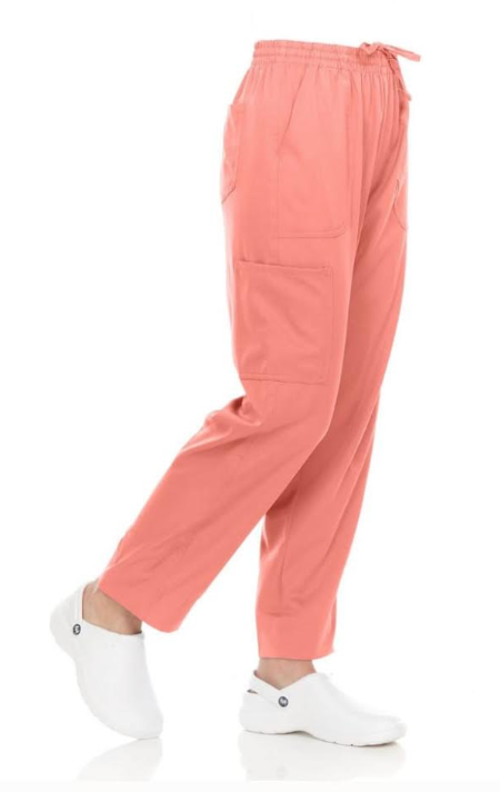 Pantalon cargo extensible unisexe à taille élastique Pepino Uniforms