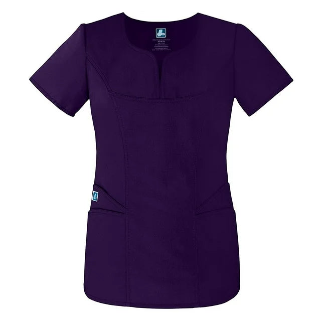 Top de glamour con bolsillo curvo universal Adar