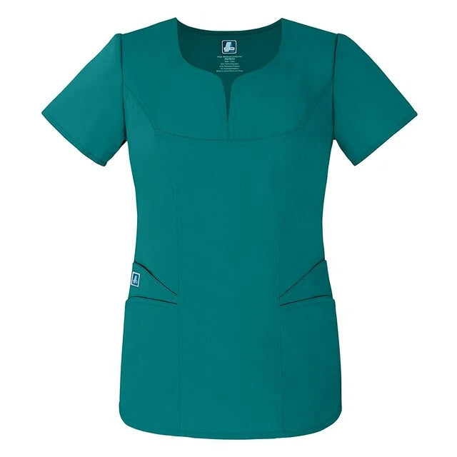 Top de glamour con bolsillo curvo universal Adar