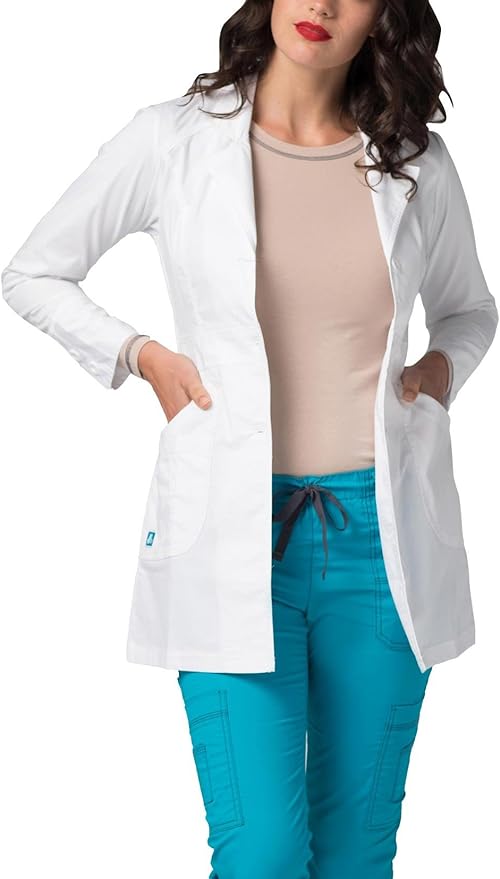 Blouse de laboratoire Adar Pop Stretch Perfection pour femmes 32"