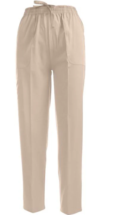 Pantalon cargo extensible unisexe à taille élastique Pepino Uniforms