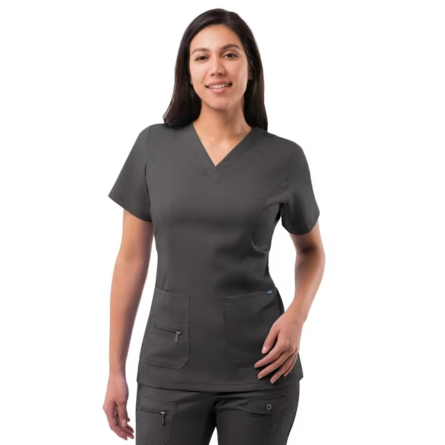 Adar Pro Elevated V-Neck Scrub Top