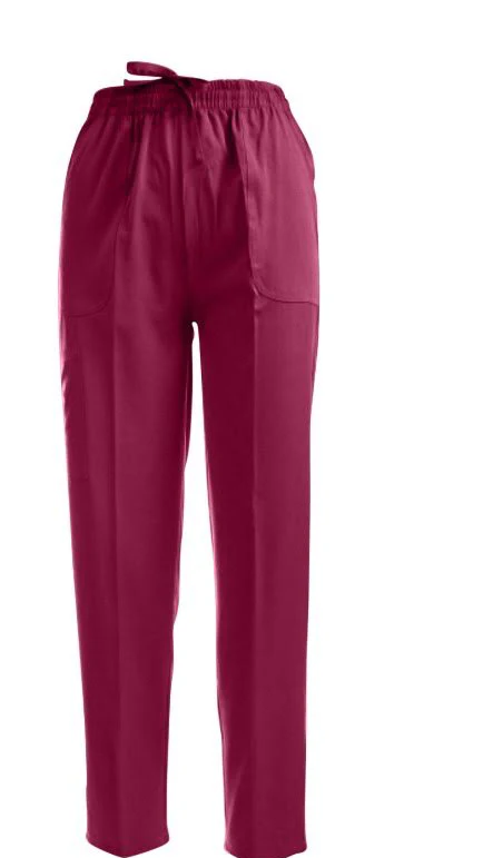 Pantalon cargo extensible unisexe à taille élastique Pepino Uniforms
