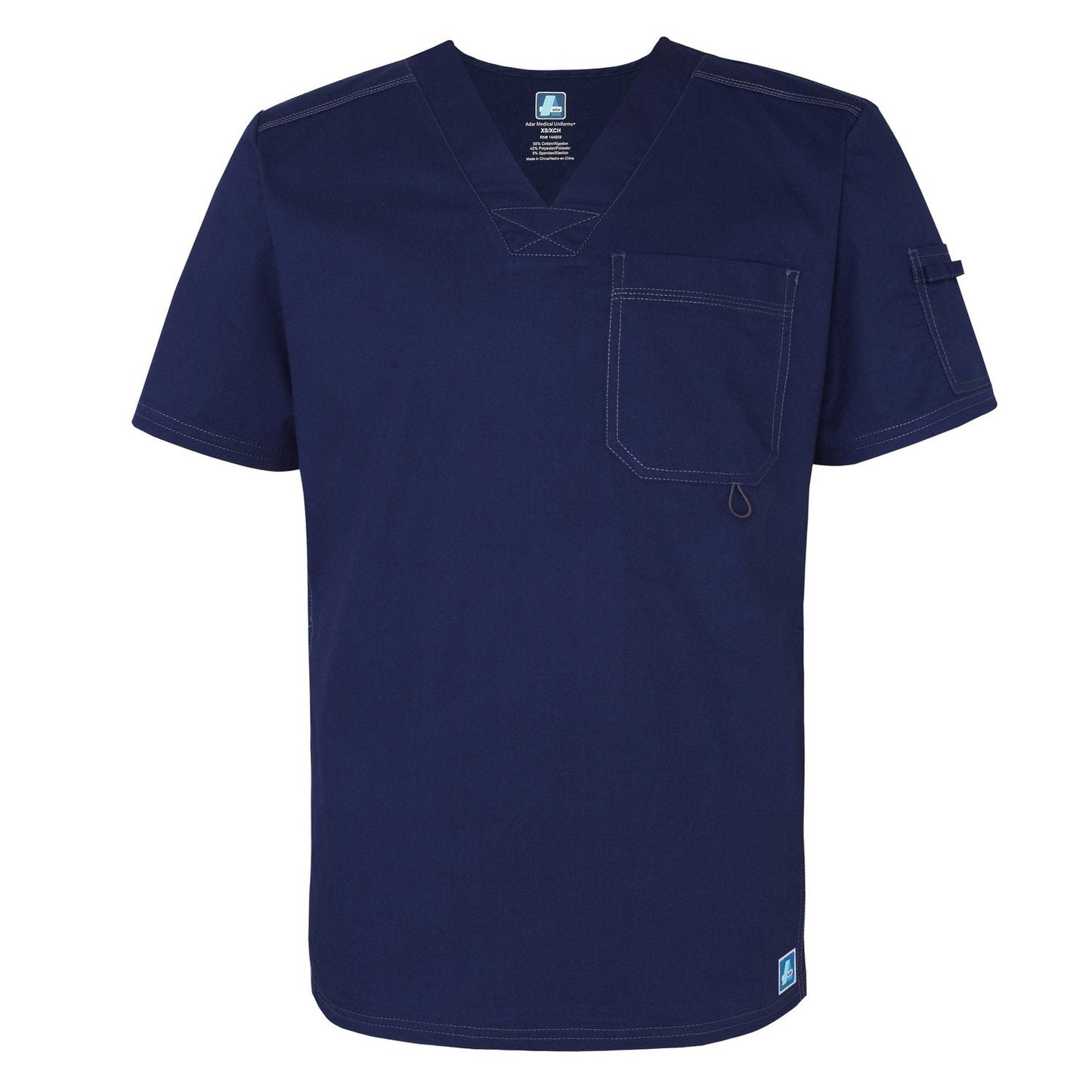 Haut à col en V extensible Adar Pop pour homme