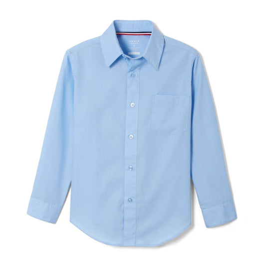 Chemise habillée en popeline à manches longues French Toast pour garçon