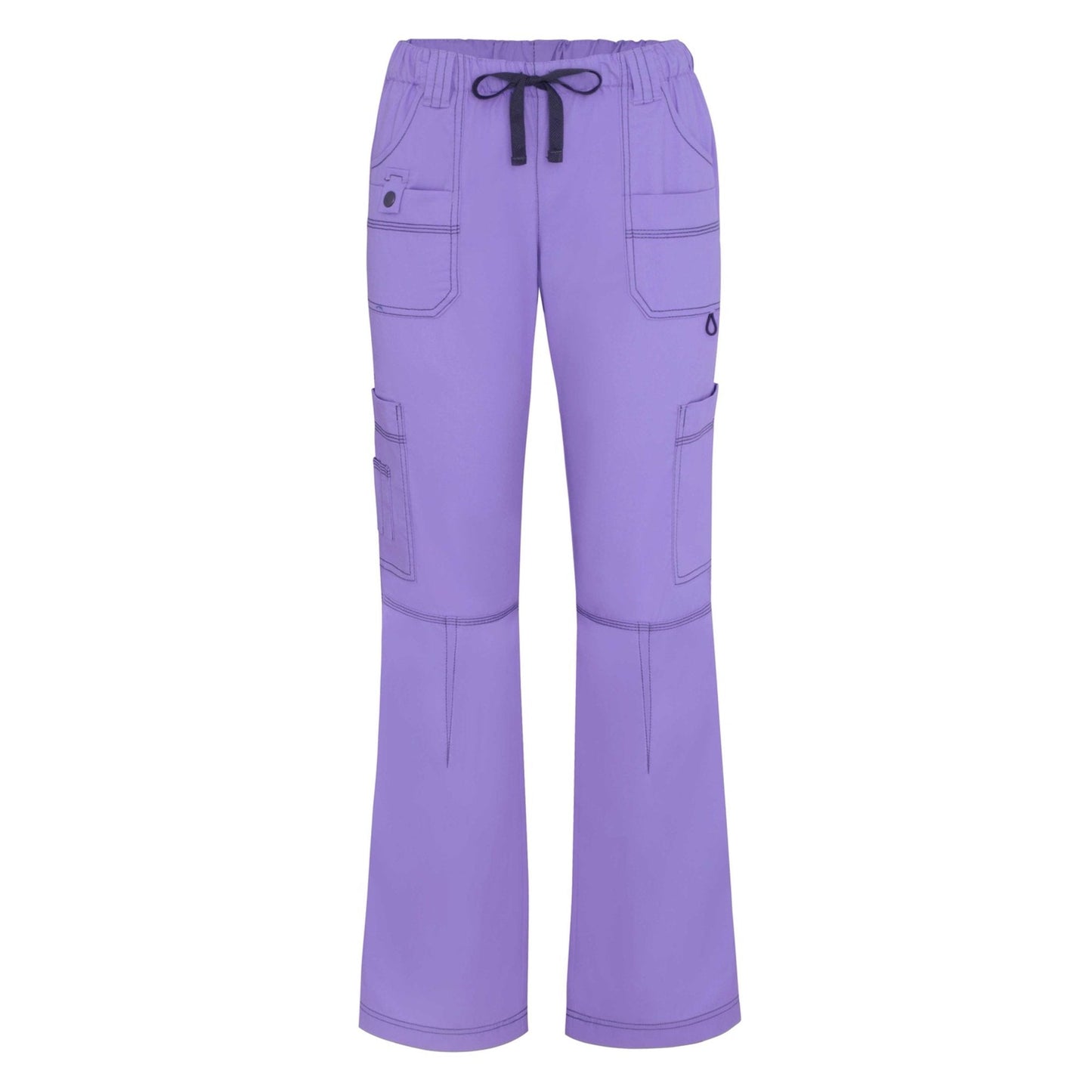 Pantalon droit multi-poches extensible Adar Pop