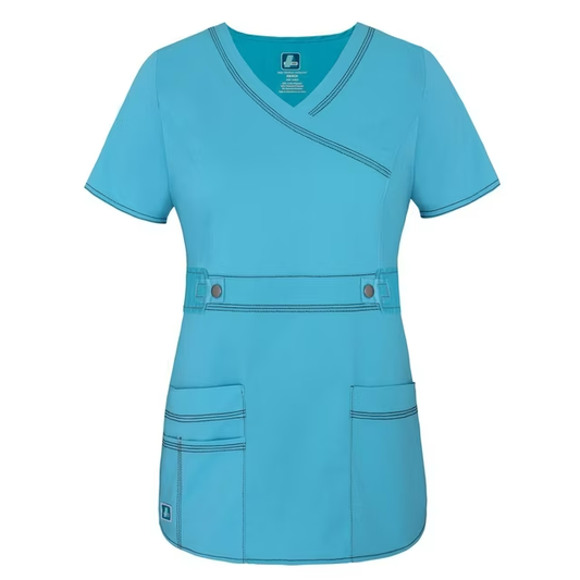 Haut cache-cœur extensible Adar Pop Taskwear