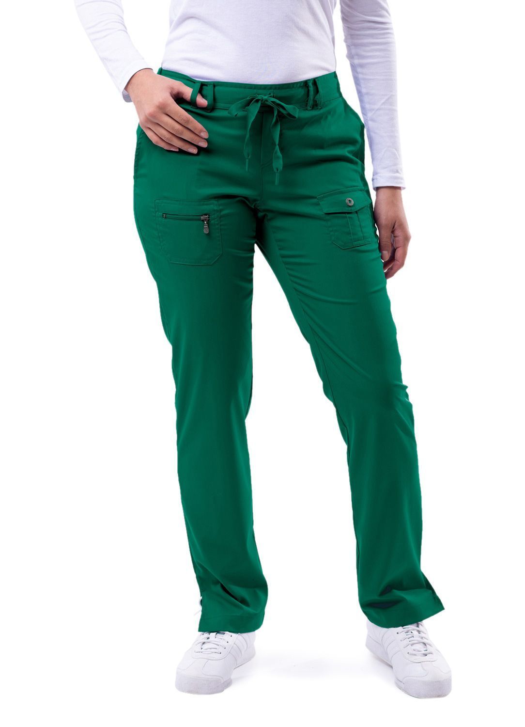 Adar Pro Tall Slim Fit 6-Pocket Scrub Pants
