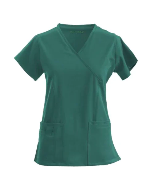 Pepino Uniforms Mock Neck Scrub Top