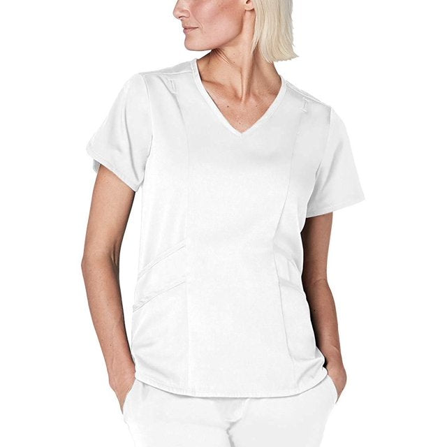 Adar Pro Modern V-Neck Scrub Top