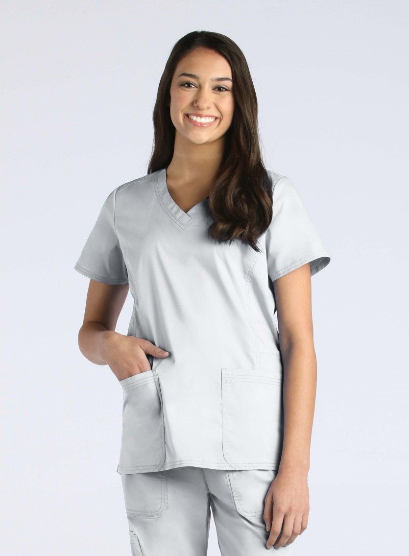 Top funcional con escote en V para mujer Maevn Blossom Signature