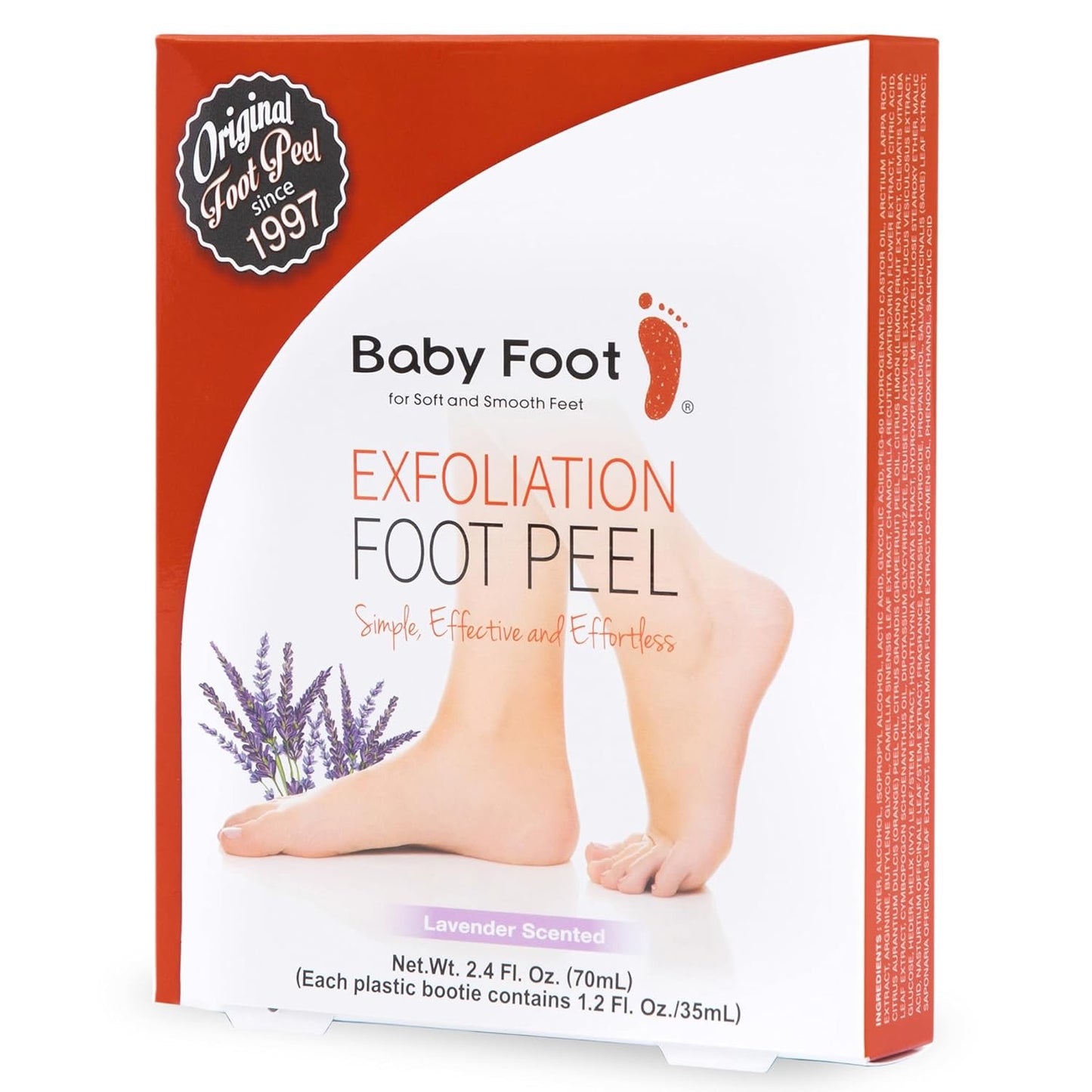 Gommage des pieds pour bébé