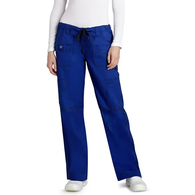 Pantalon droit multi-poches extensible Adar Pop