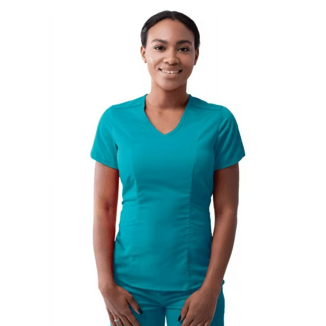 Adar Pro Modern V-Neck Scrub Top
