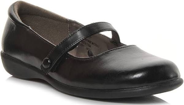 Zapatos Ashley negros con diseño de tostadas francesas