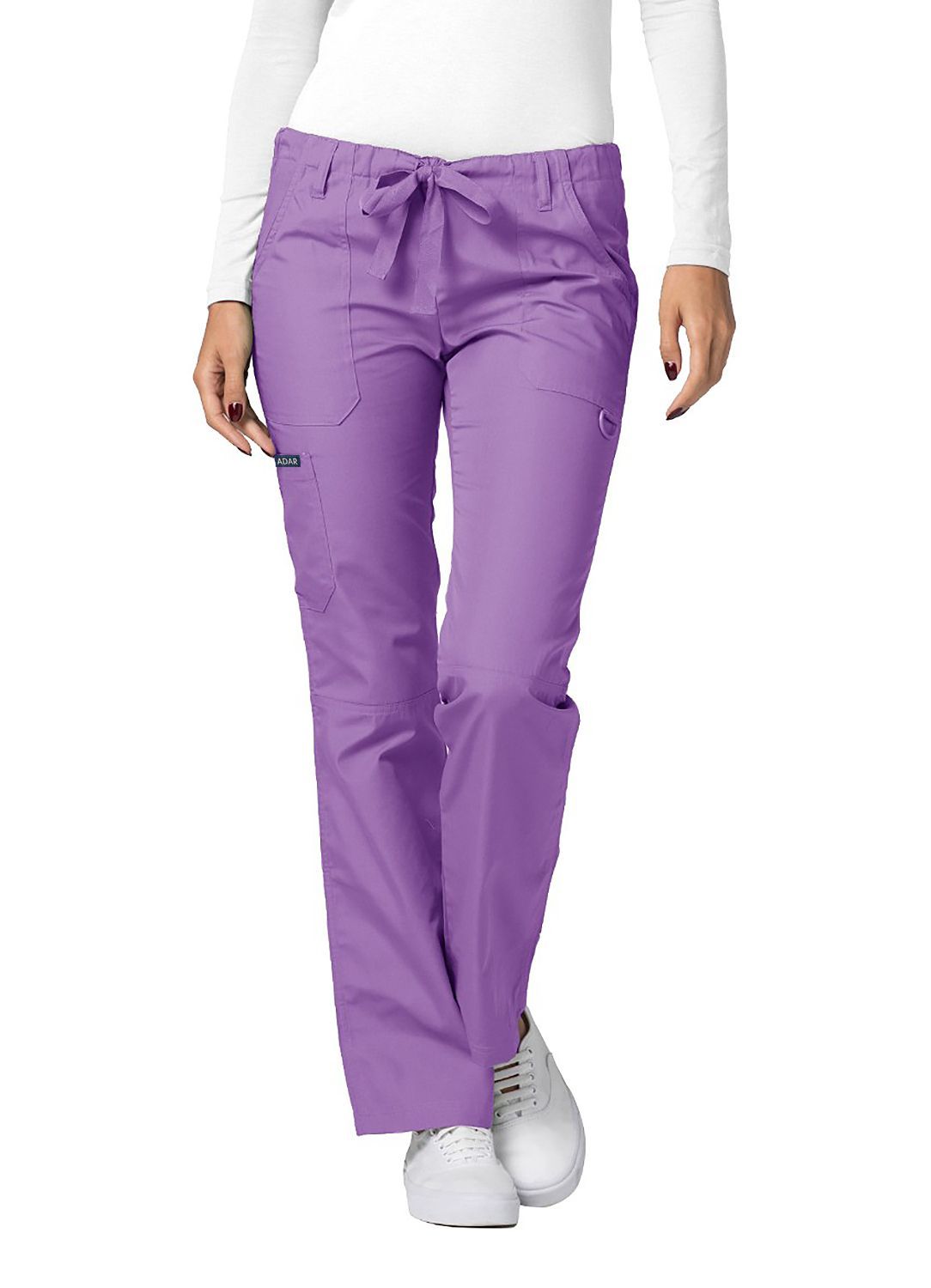 Pantalon unisexe à cordon de serrage et genoux fendus Adar Universal