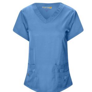 Haut d'uniforme avec anneaux et boutons-pression Pepino Uniforms