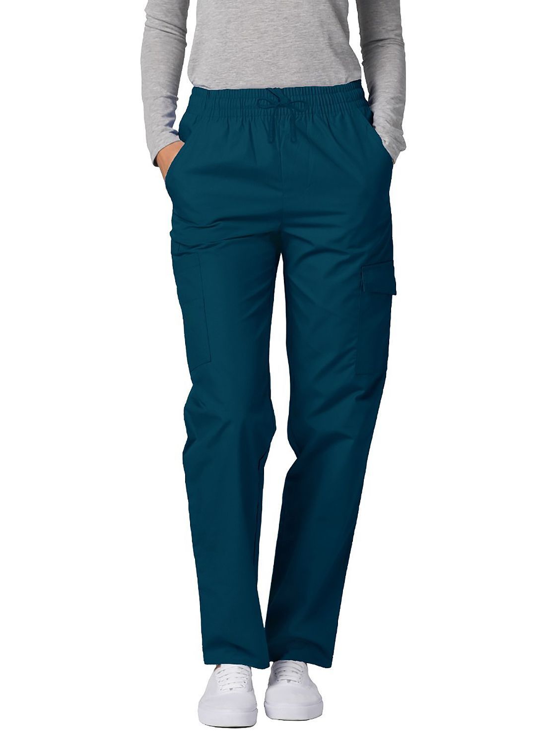 Pantalones cargo unisex de múltiples bolsillos Adar Universal Petite