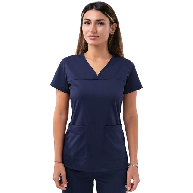 Adar Pro Sweetheart V-Neck Scrub Top