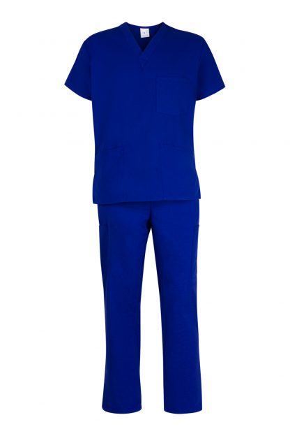 Conjunto de blusa quirúrgica con cuello en V y pantalones con cintura elástica unisex para enfermeras Sweet Doll