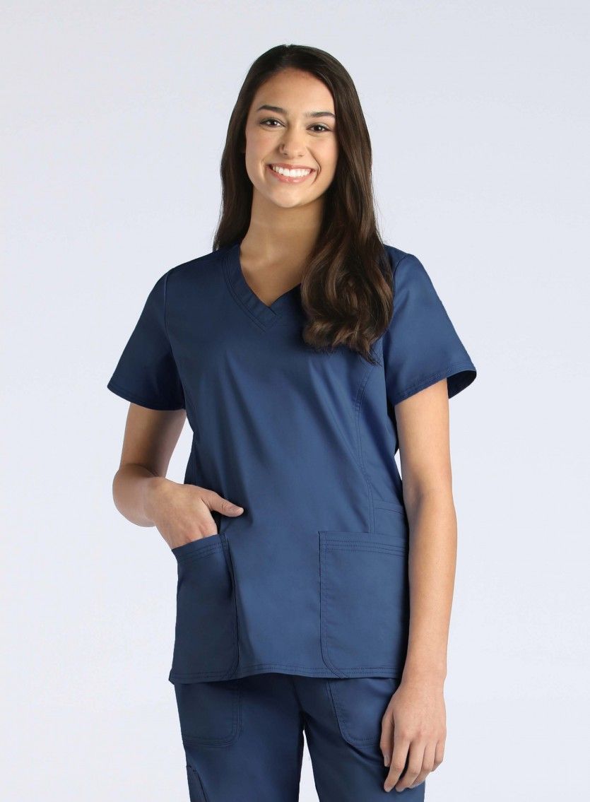 Top funcional con escote en V para mujer Maevn Blossom Signature