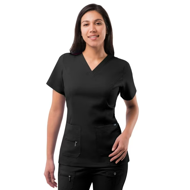 Adar Pro Elevated V-Neck Scrub Top