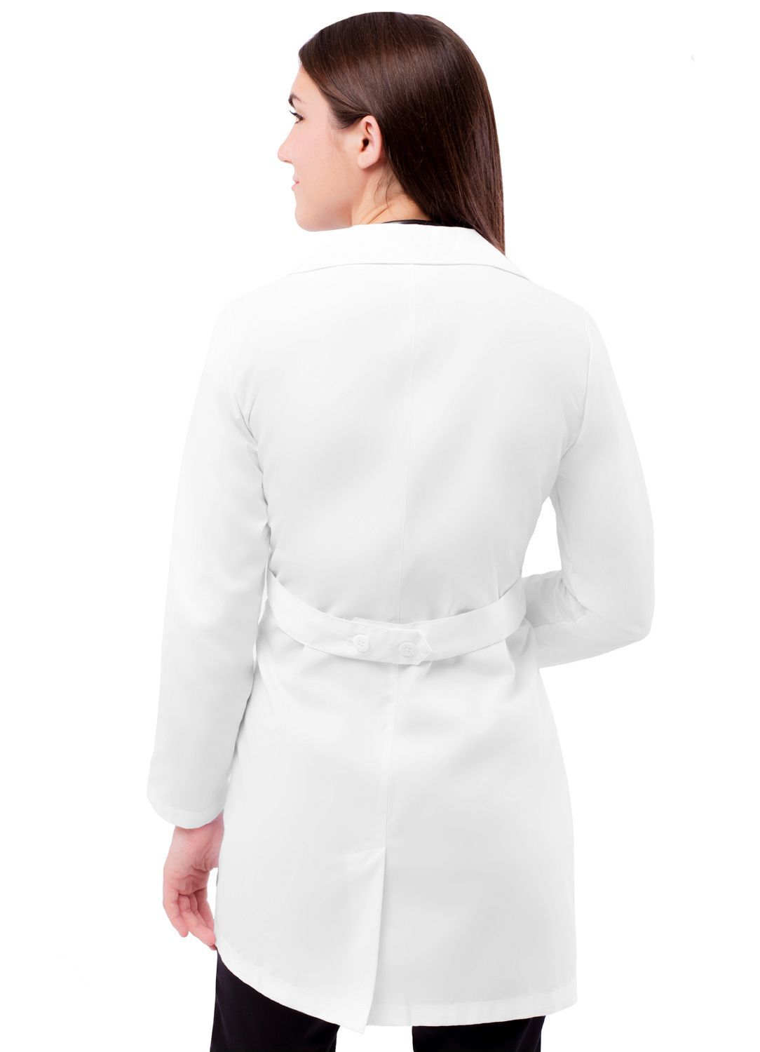 Blouse de laboratoire à ceinture réglable Adar Universal pour femmes de 33 po