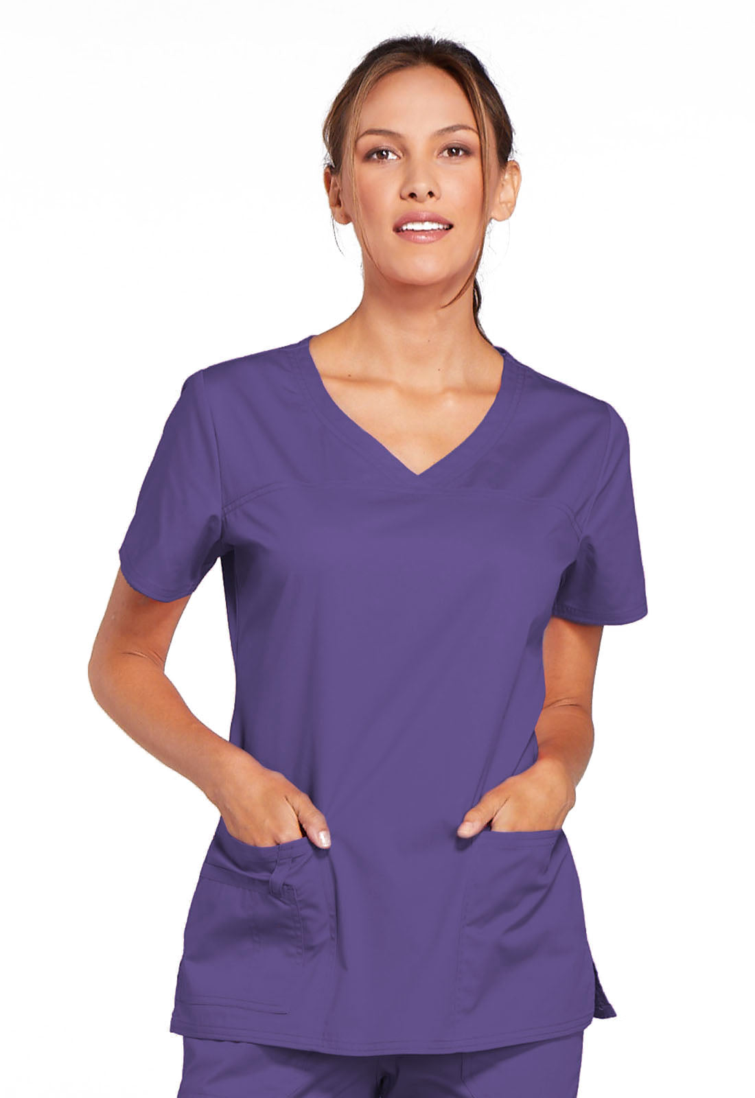 Haut d'hôpital à col en V Cherokee Workwear Core Stretch