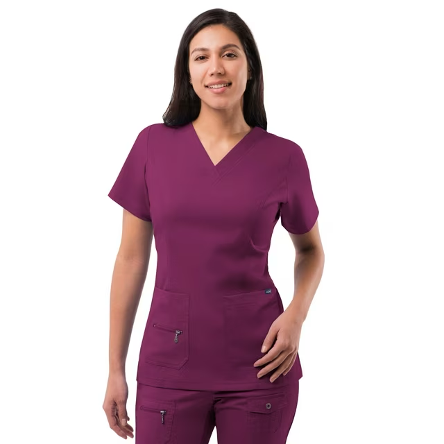 Adar Pro Elevated V-Neck Scrub Top