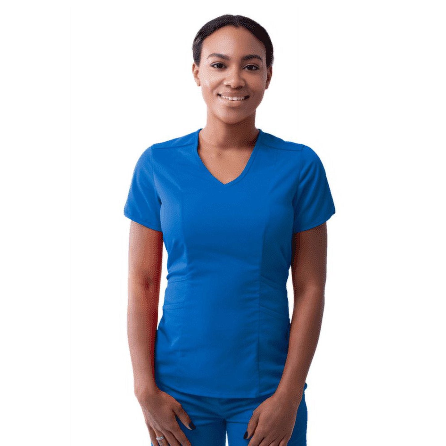Adar Pro Modern V-Neck Scrub Top
