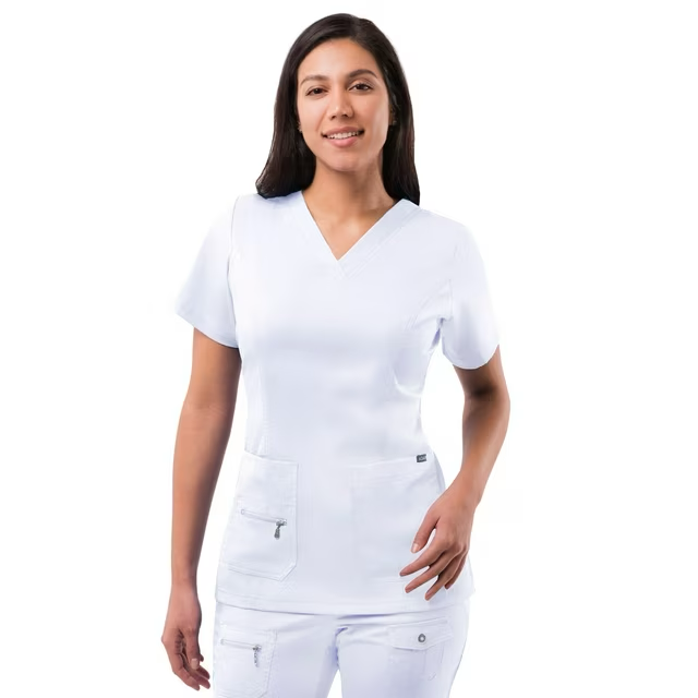 Adar Pro Elevated V-Neck Scrub Top