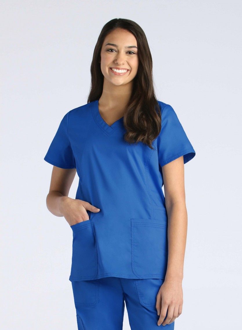 Top funcional con escote en V para mujer Maevn Blossom Signature