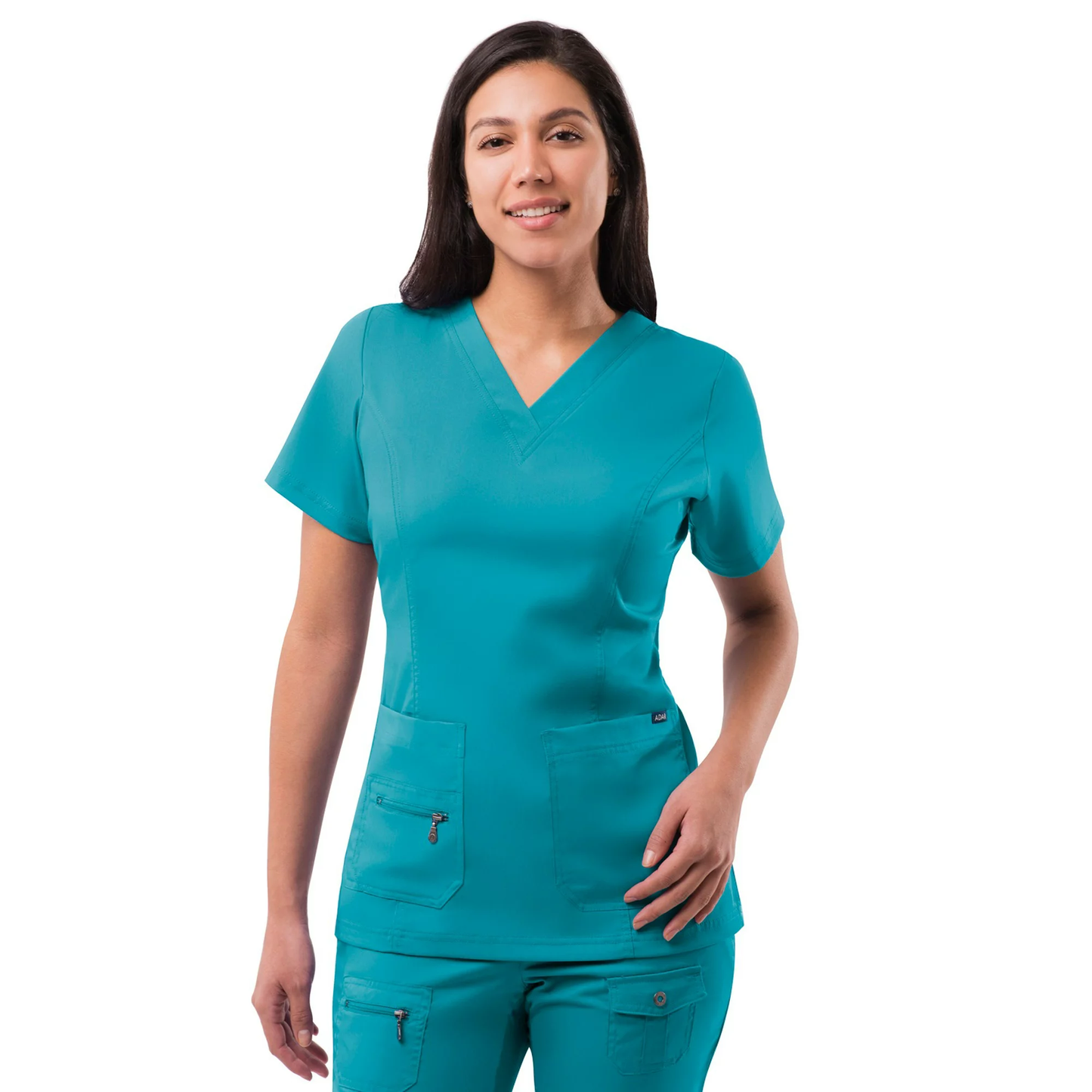 Adar Pro Elevated V-Neck Scrub Top