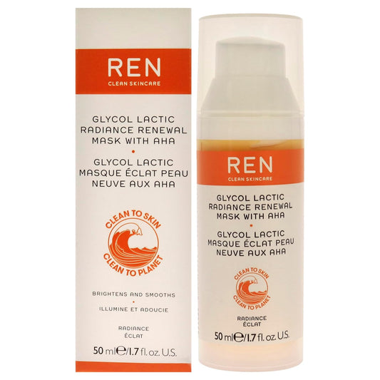 REN Clean Skincare Glycol Lactic Radiance Renewal Mask