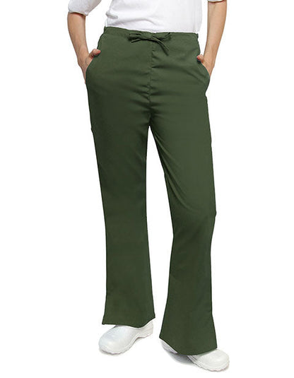 Adar Universal Drawstring Flare Pants