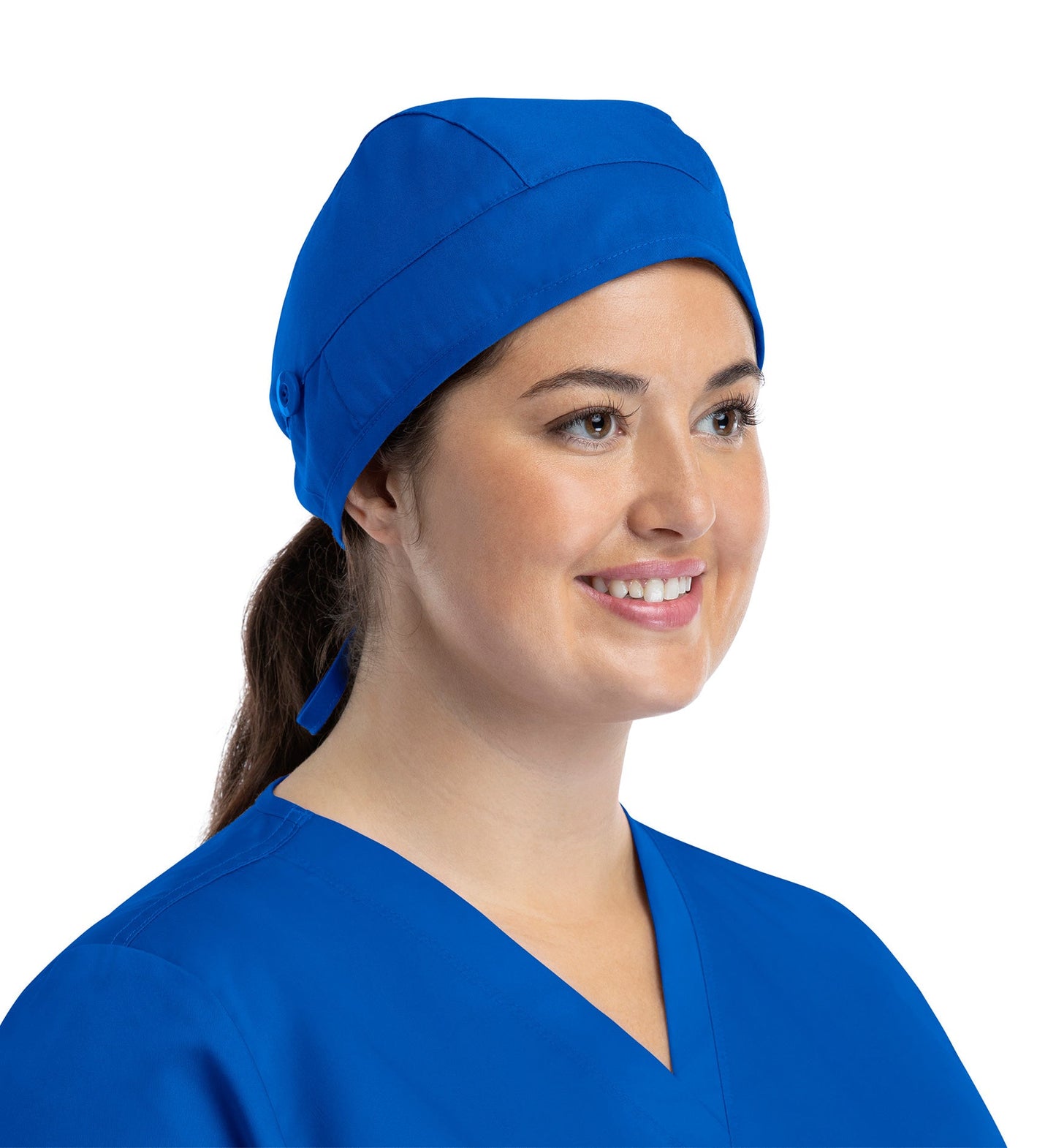 Maevn Unisex Scrub Cap With Buttons