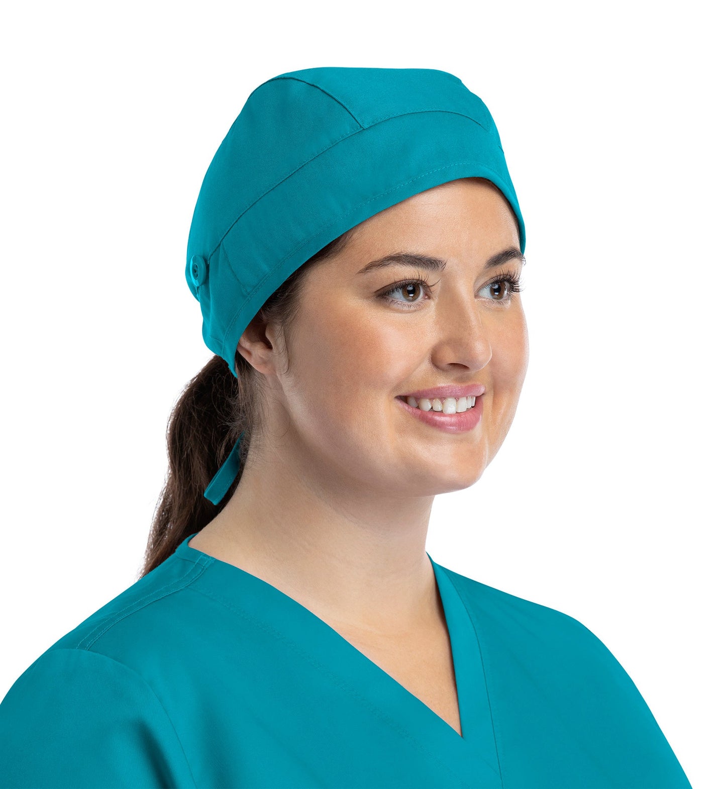 Maevn Unisex Scrub Cap With Buttons