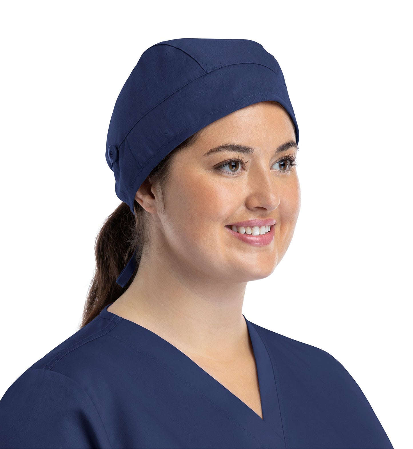 Maevn Unisex Scrub Cap With Buttons