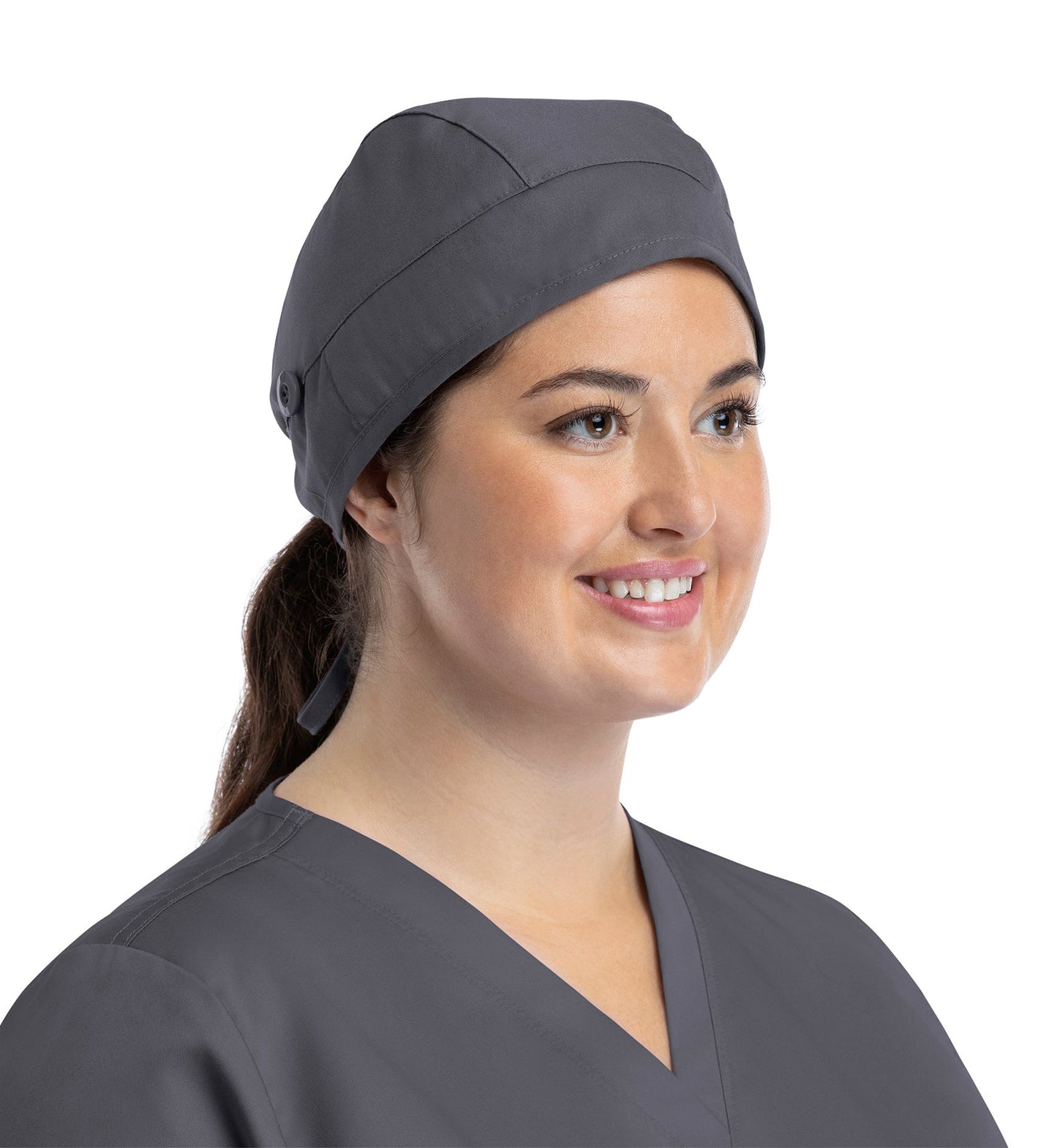 Maevn Unisex Scrub Cap With Buttons