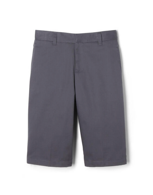 French Toast Pantalones cortos con cintura ajustable y parte delantera plana para niños