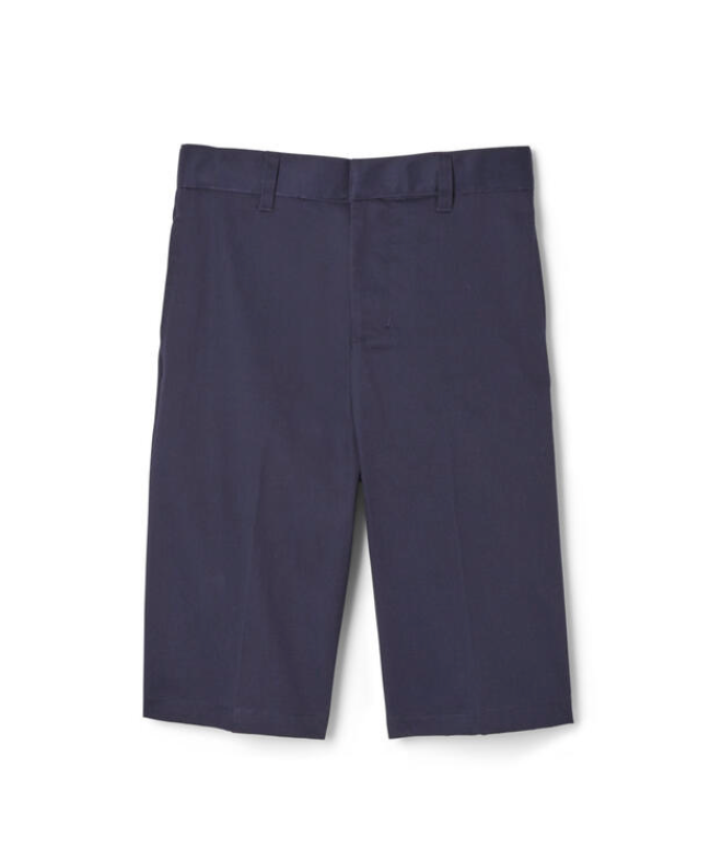 French Toast Pantalones cortos con cintura ajustable y parte delantera plana para niños