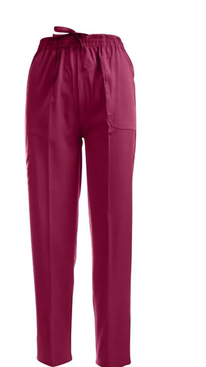 Pepino Uniforms Unisex Elastic Waist Cargo Stretch Pants