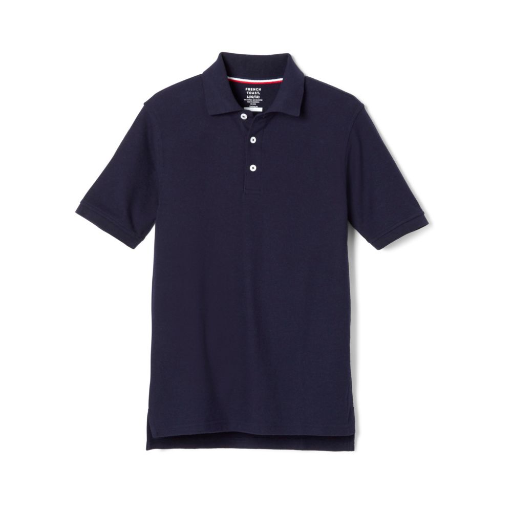 French Toast Boys Short Sleeve Pique Polo