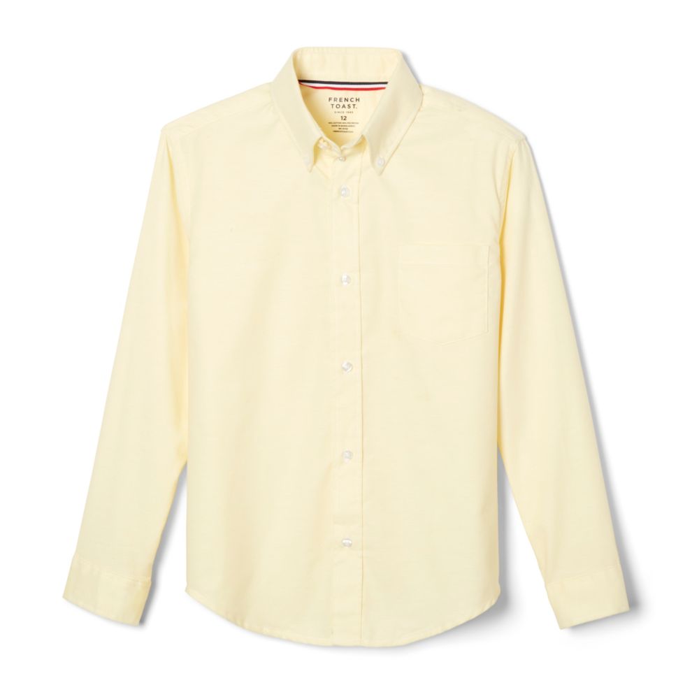 French Toast Camisa Oxford de manga larga para niños