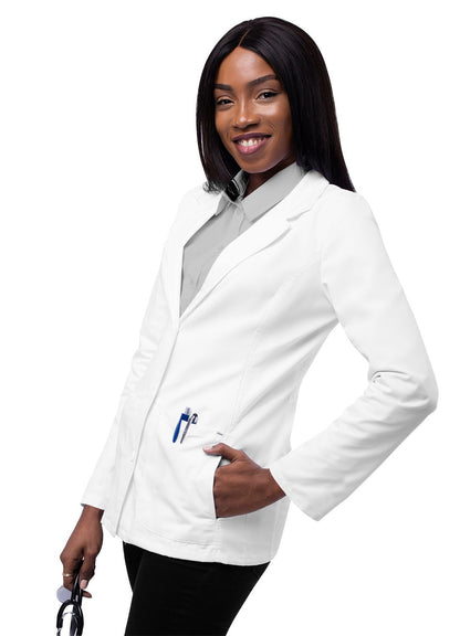 Adar Universal Womens 28" Tailored Lab Coat