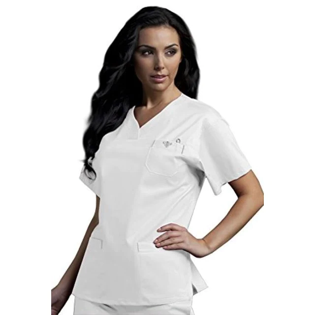 Med Couture Signature Sport Neckline Scrub Top