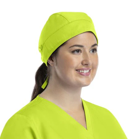 Maevn Unisex Scrub Cap With Buttons